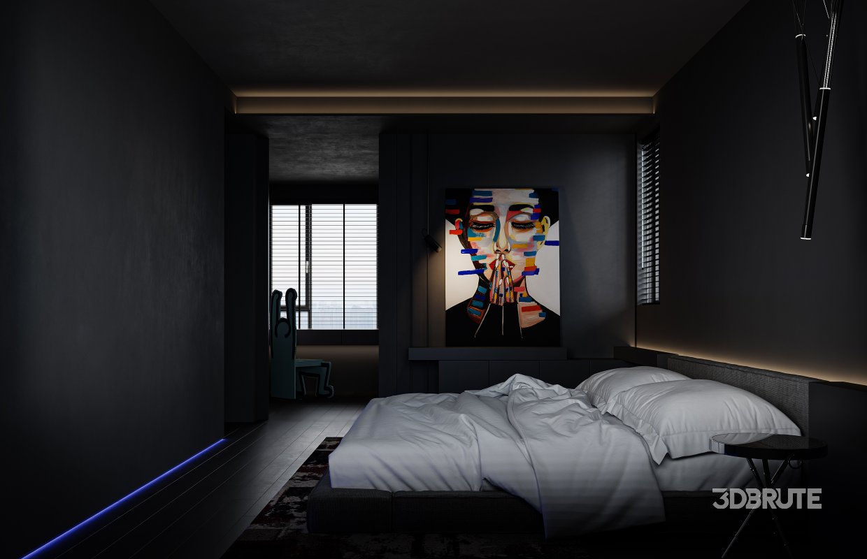 bedroom dressing room bathroom Image 2