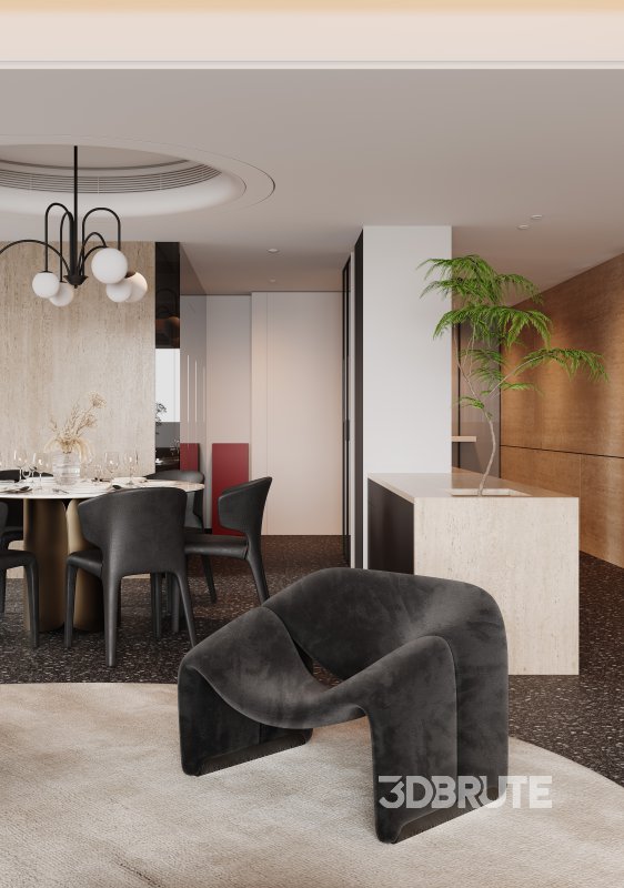 Living Room Dining Room Image 12