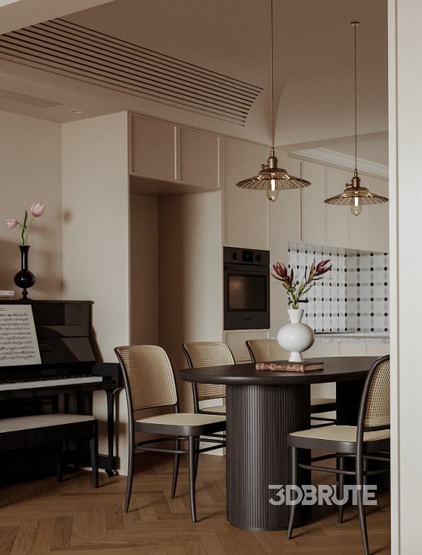 Living Room Dining Room Bedroom Image 3