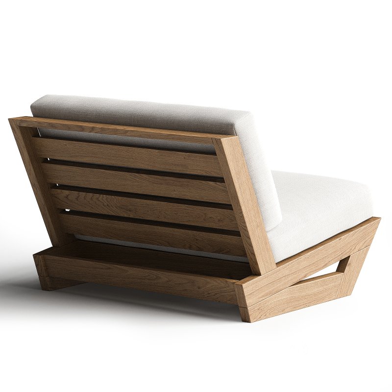 SUNSET TEAK OUTDOOR LOUNGE CHAIR Image 3