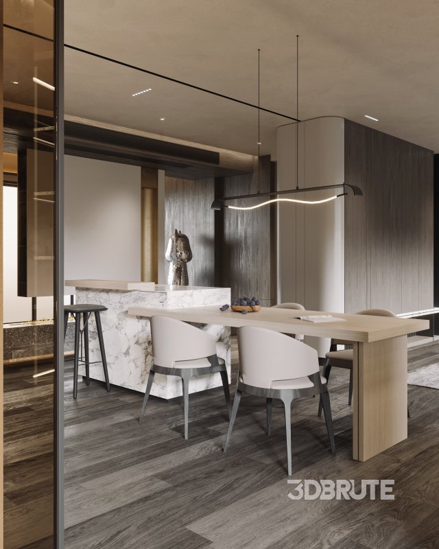 Living Room Dining Room Hallway Image 8