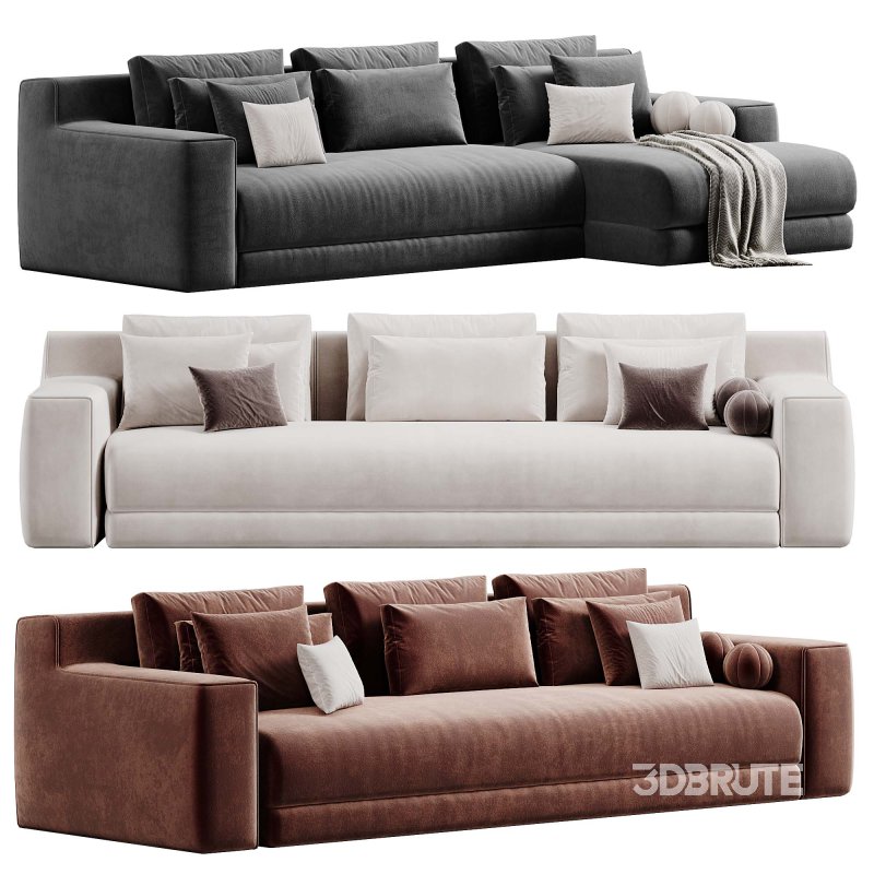 Loll Comp Sofa By Gervasoni Image 1