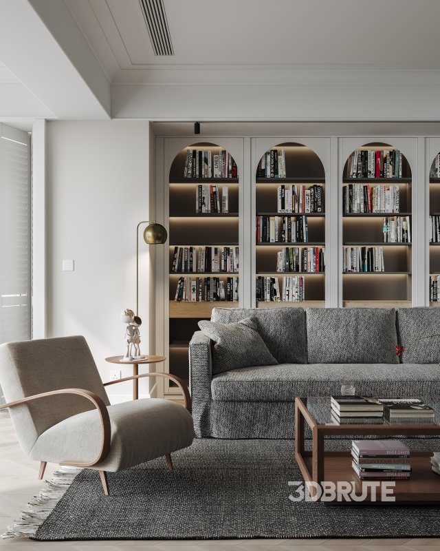 Living Room Dining Room Kitchen Image 12