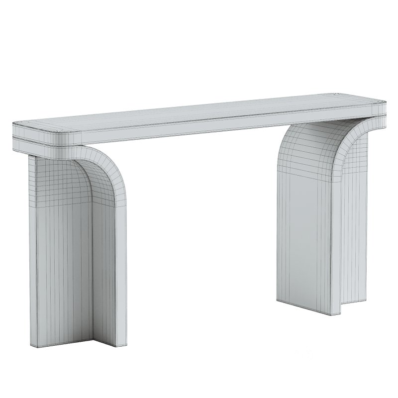 Console Table Walnut Image 2