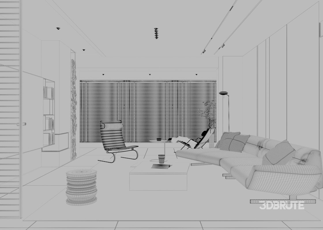 Living Room Dining Room Kitchen Image 11