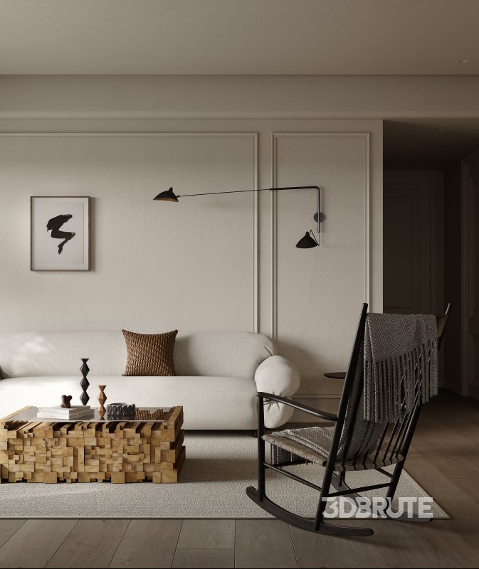 Living Room Dining Room Kitchen Image 4