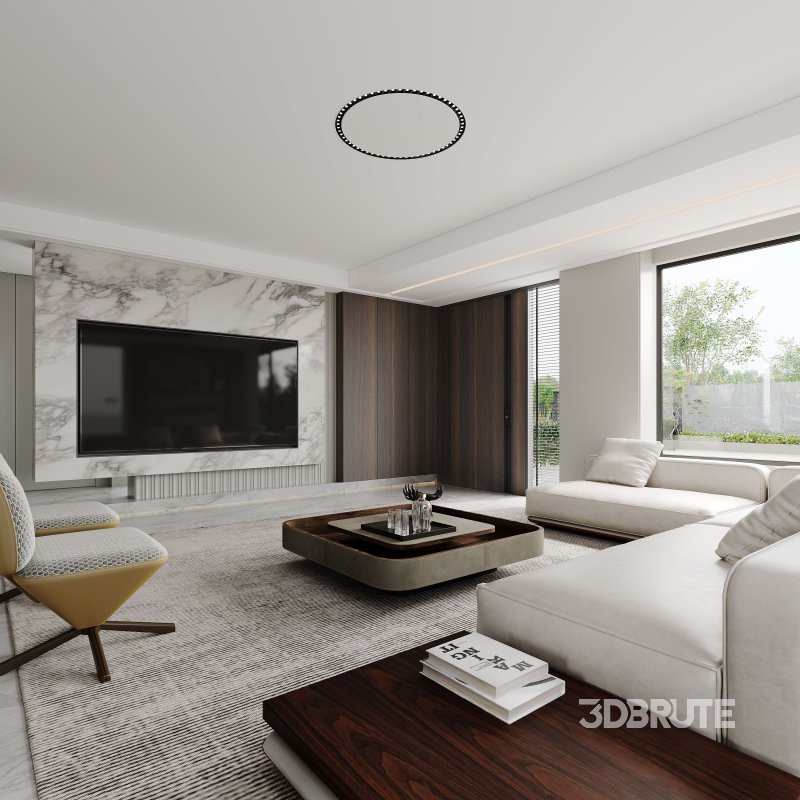 Living Room Dining Room Kitchen Image 11