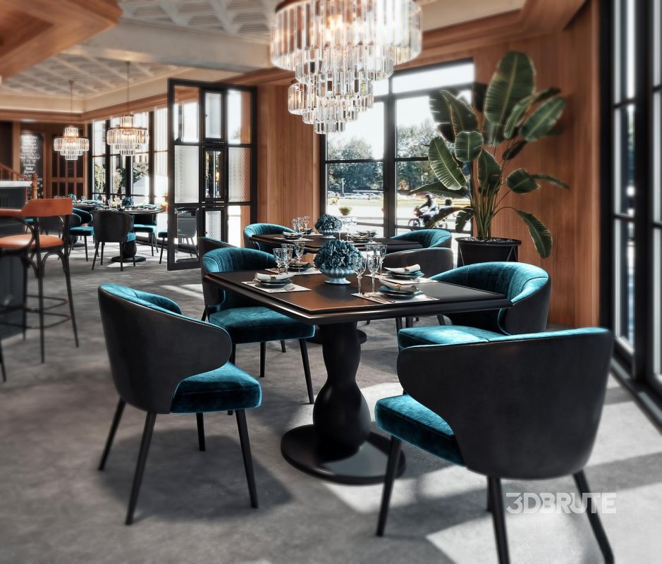 coffee shop cafe restaurant Image 3