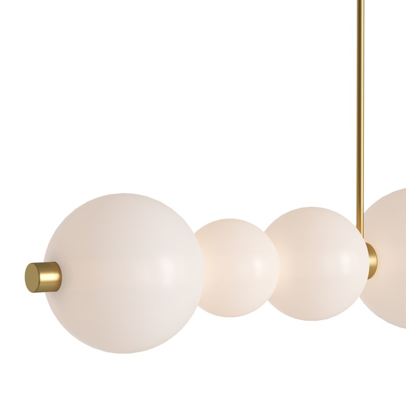 Céleste Satin H Chandelier by HOLLY HUNT Image 3