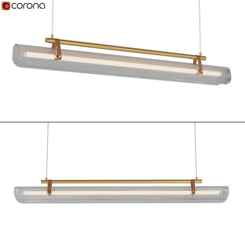 Acrylic Nami Pendant Island Light Image 1