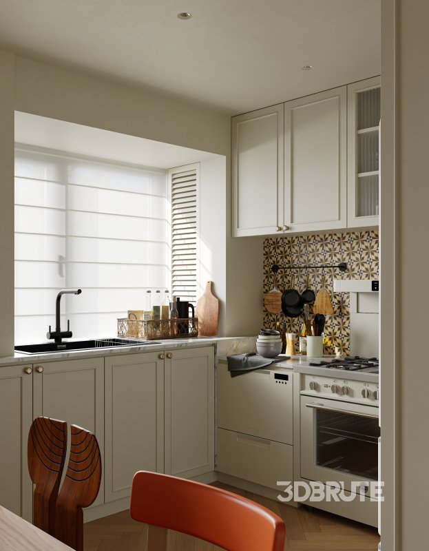 Living Room Dining Room Kitchen Image 7