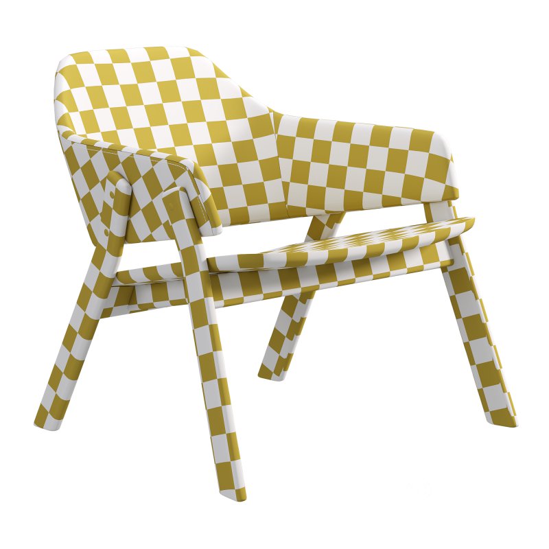 Clutch Leather Lounge Chair Image 6