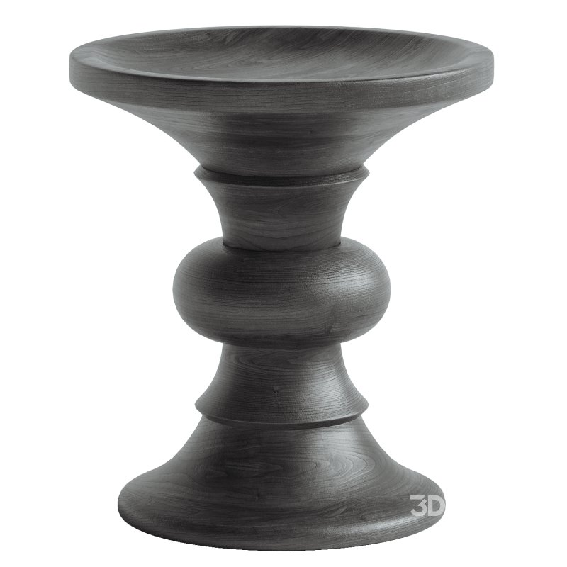 Eames Turned Stool Shape B Image 2