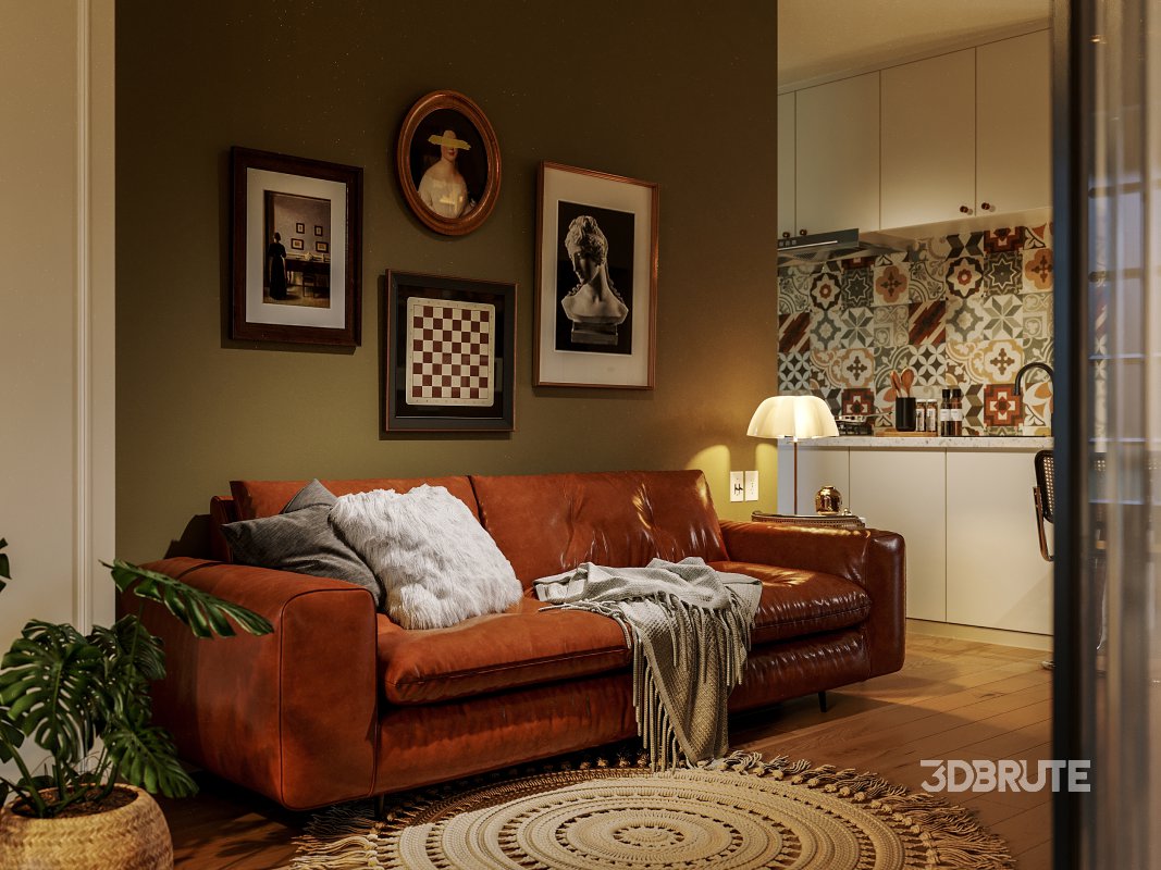 Living Room Dining Room Bedroom Image 5