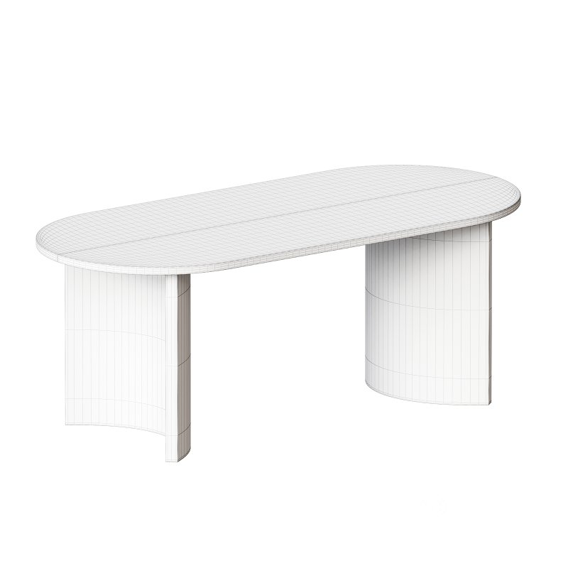 Audna 79 Oval Dining Table Image 2