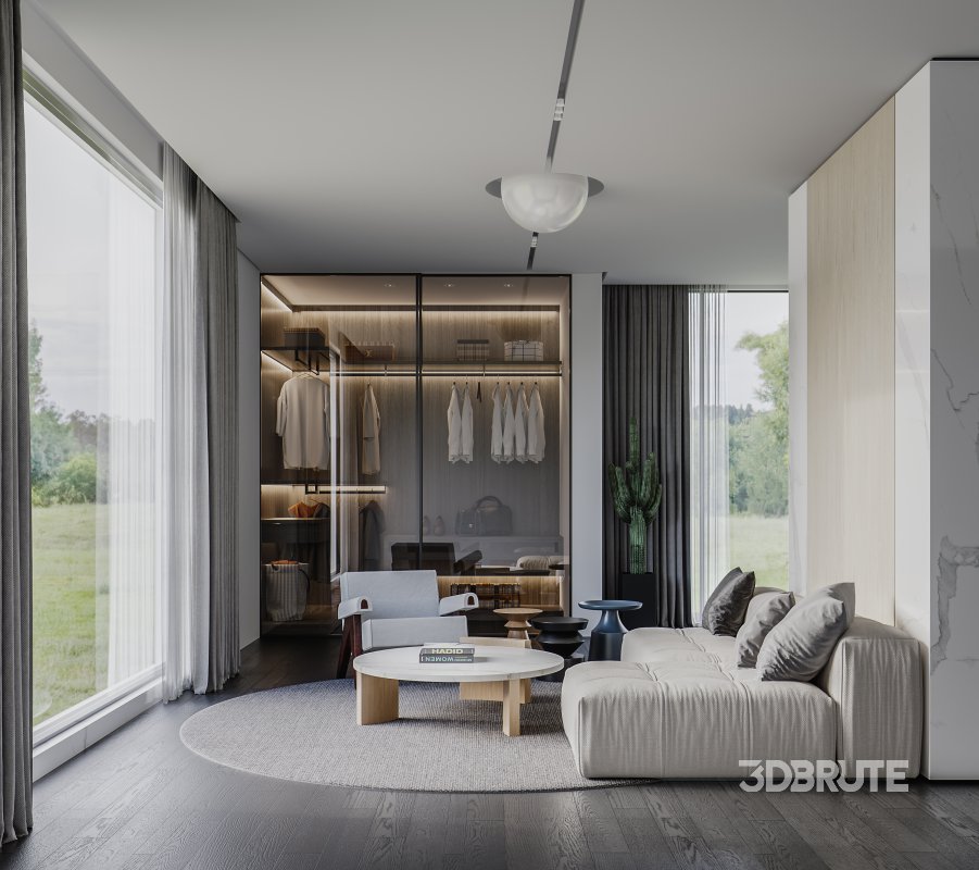 Living Room Dining Room Bedroom Image 2