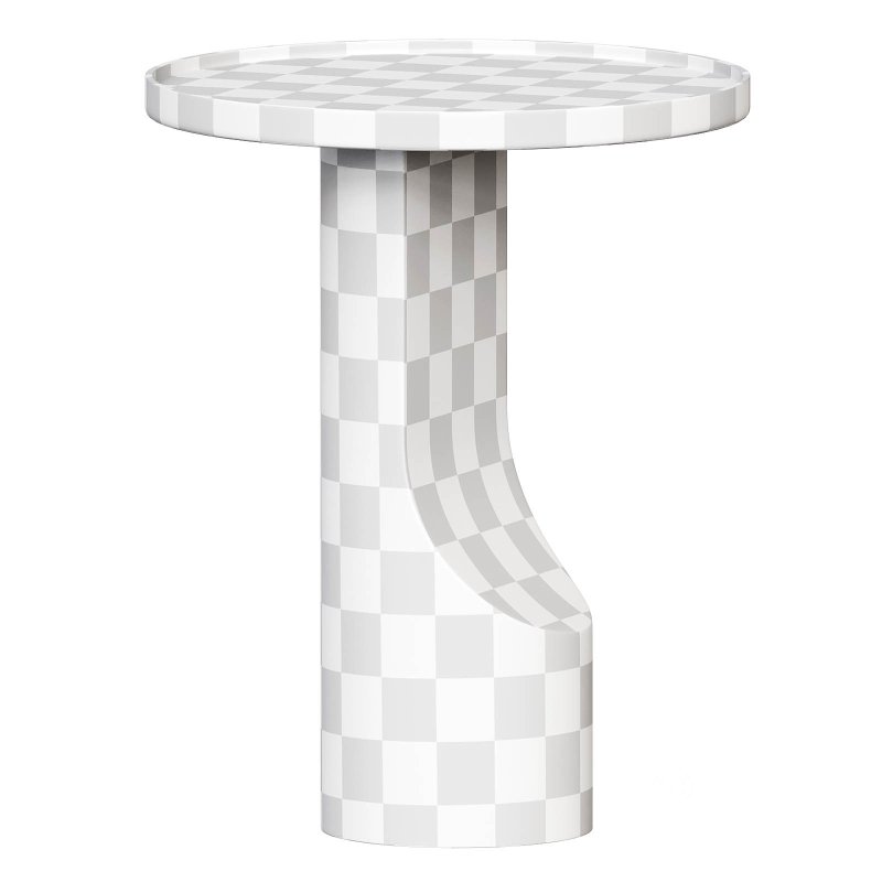 Solid walnut end table, Stigido Image 3