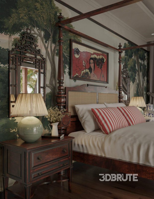 Bedroom interior scenes Image 4