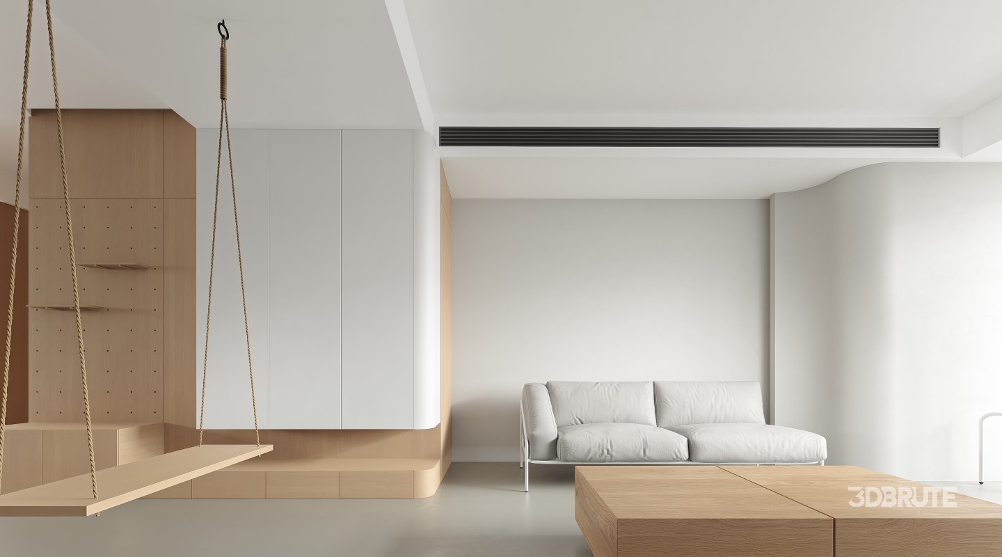 Living Room Dining Room Kitchen Image 1