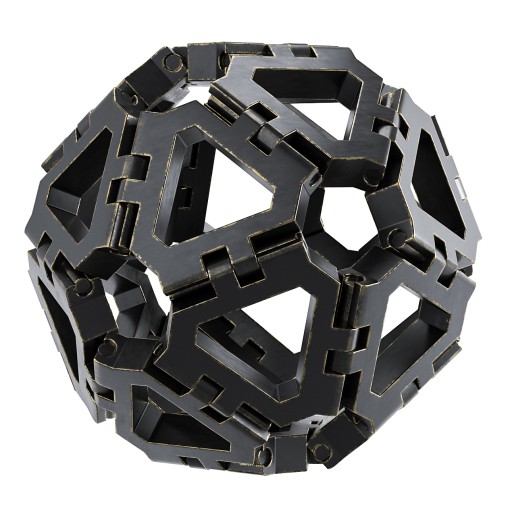 Geometric sculpture Icosahedron