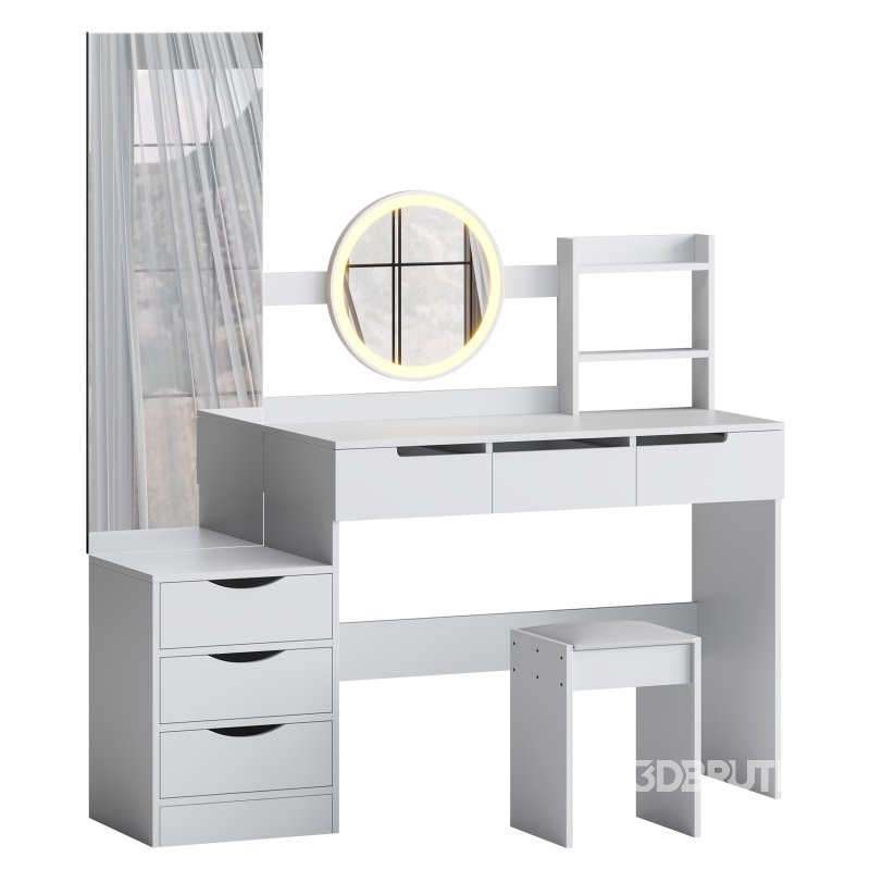 Coiffeuse Incee Image 4