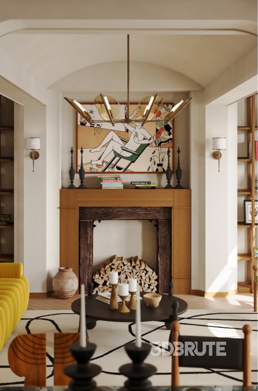 Living Room Dining Room Kitchen Image 7