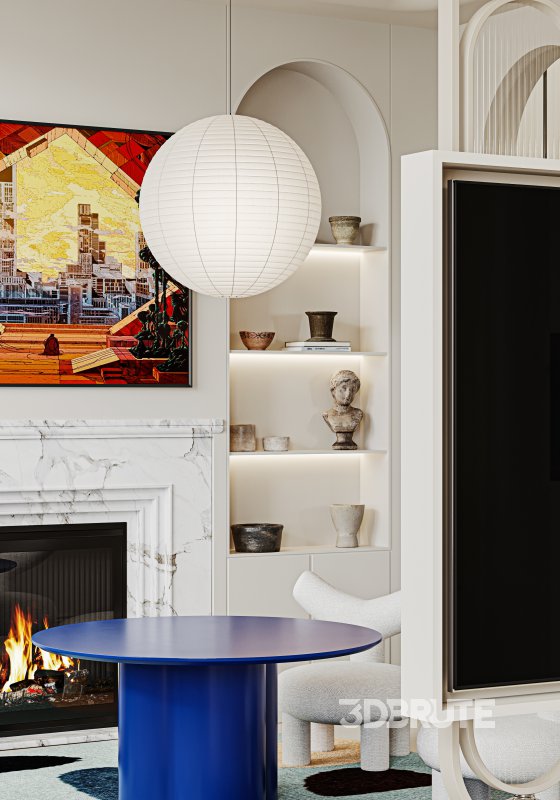 Living Room Dining Room Kitchen Image 9