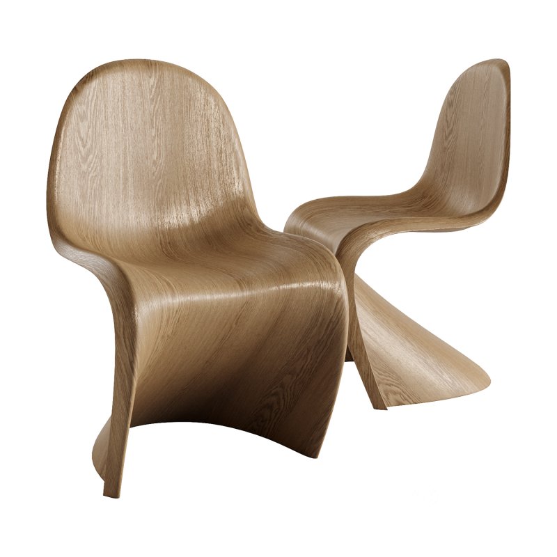 Panton Chair color Peach Fuzz by Vitra Image 2