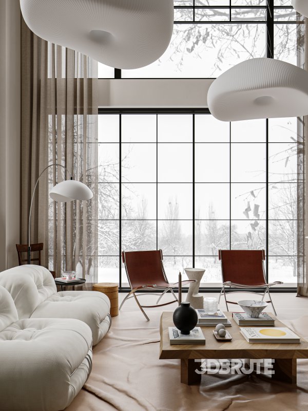 Living Room Dining Room Kitchen Image 30