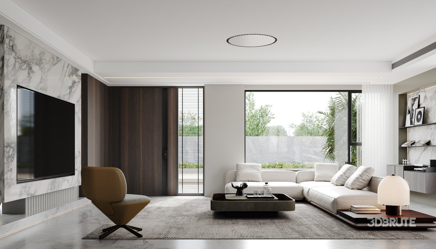 Living Room Dining Room Kitchen Image 10