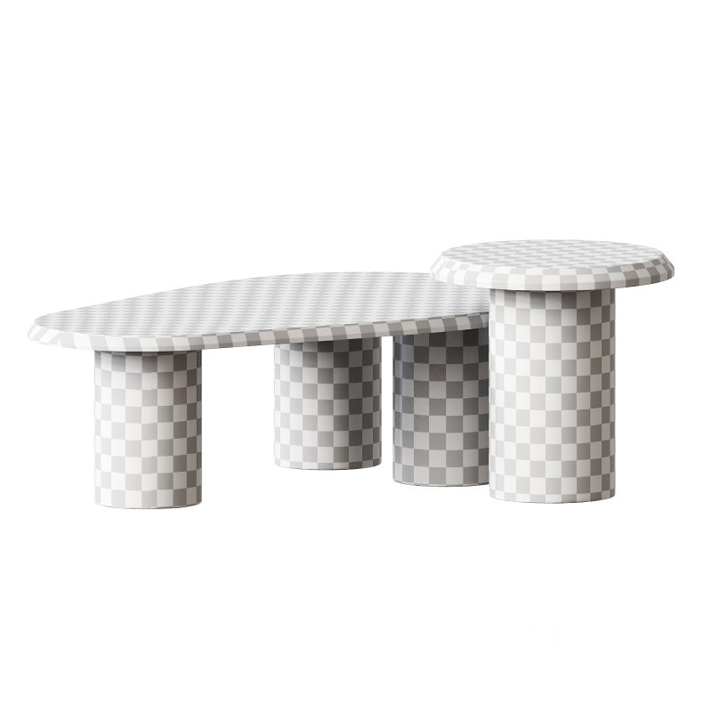 Columns Nesting Coffee Table Set Image 3