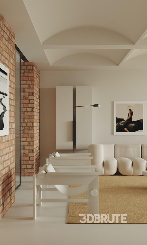 Living Room Dining Room Bedroom Image 8