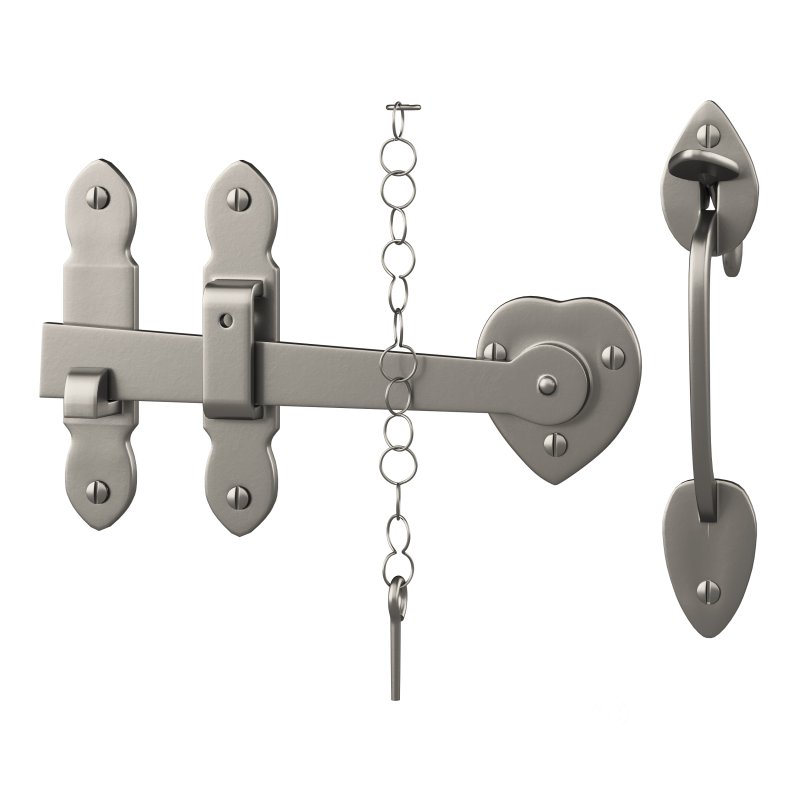 Bathroom Door Lock Latch Image 9