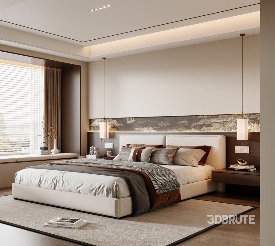 Modern bedroom Image 1