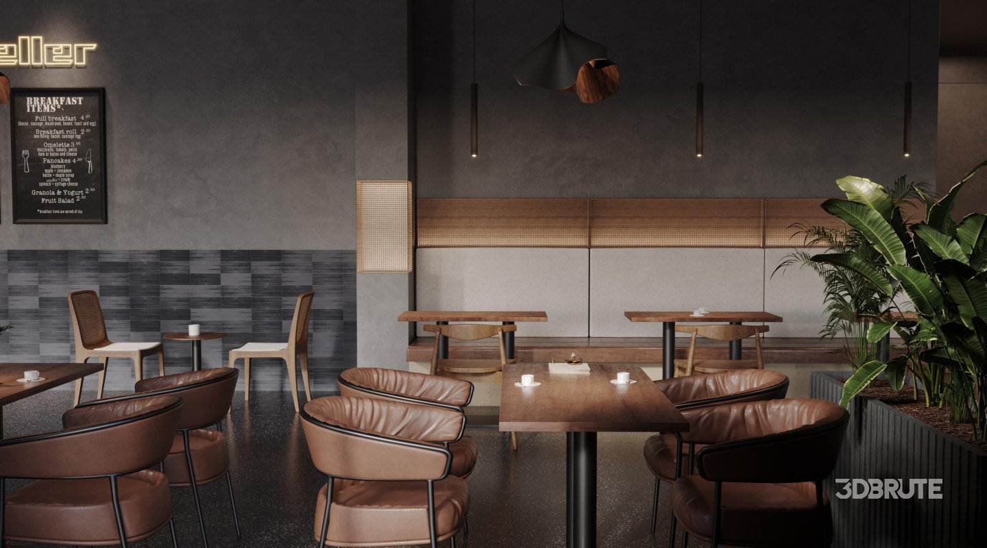 coffee shop cafe restaurant Image 3