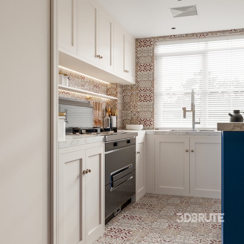 Living Room Dining Room Kitchen Image 8
