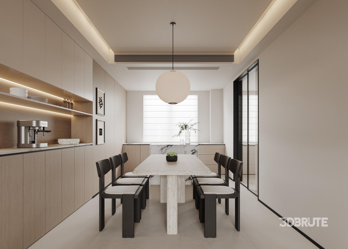 Living Room Dining Room Office Image 2