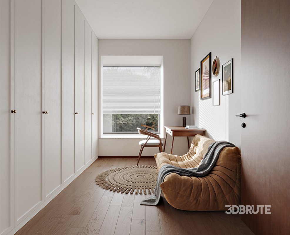 Living Room Dining Room Office Image 3