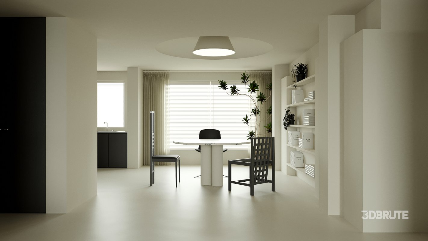 Living Room Dining Room Bedroom Image 4