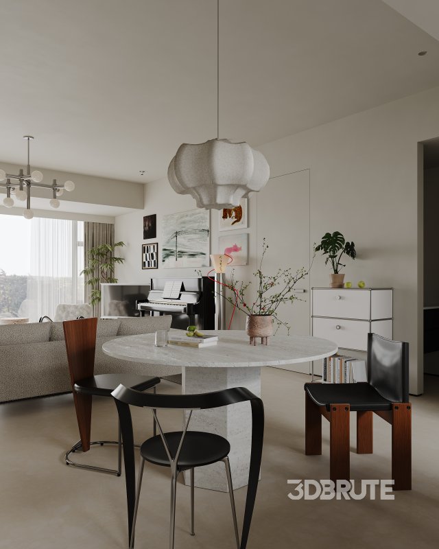 Living Room Dining Room Kitchen Bedroom Image 4