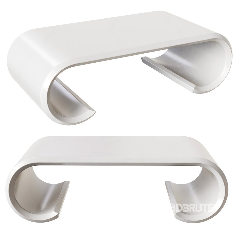 Elegant Karl Springer style coffee table Image 4