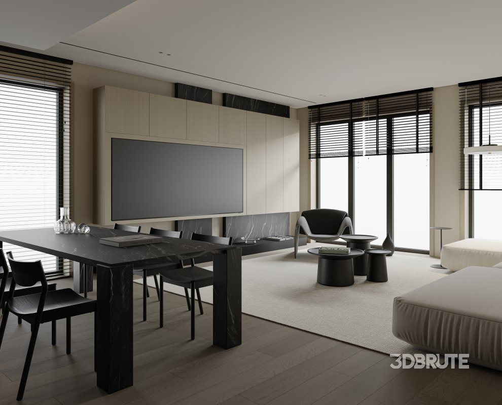 Living Room Dining Room Image 8