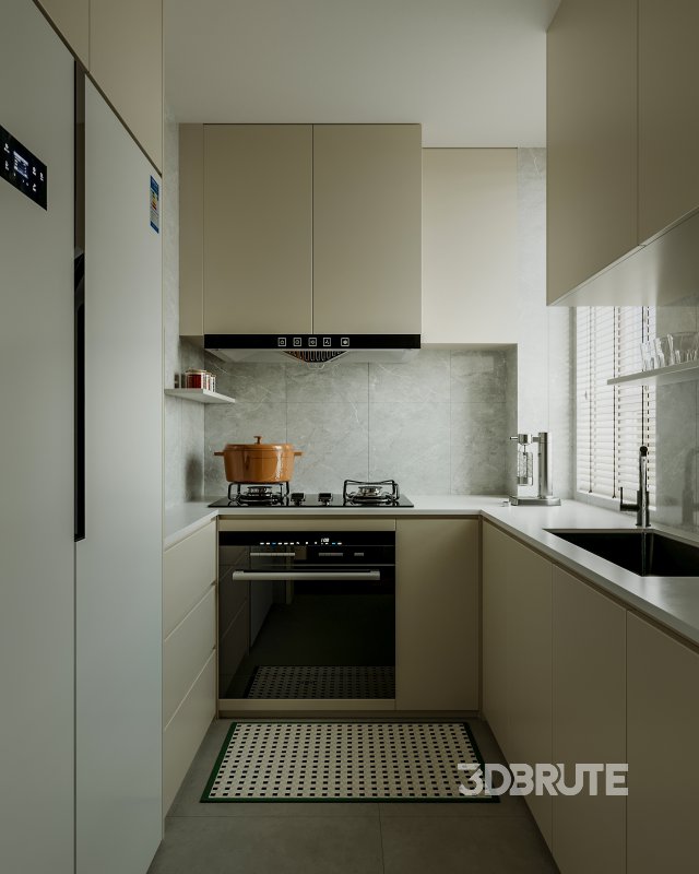 Living Room Dining Room Kitchen Image 3