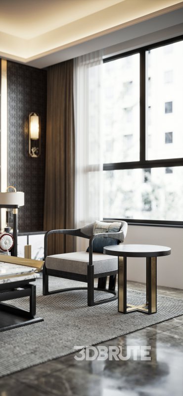 Chinese Living Room Dining Room Image 17