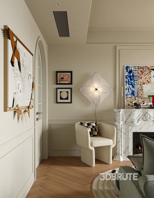 Living Room Dining Room Kitchen Image 4