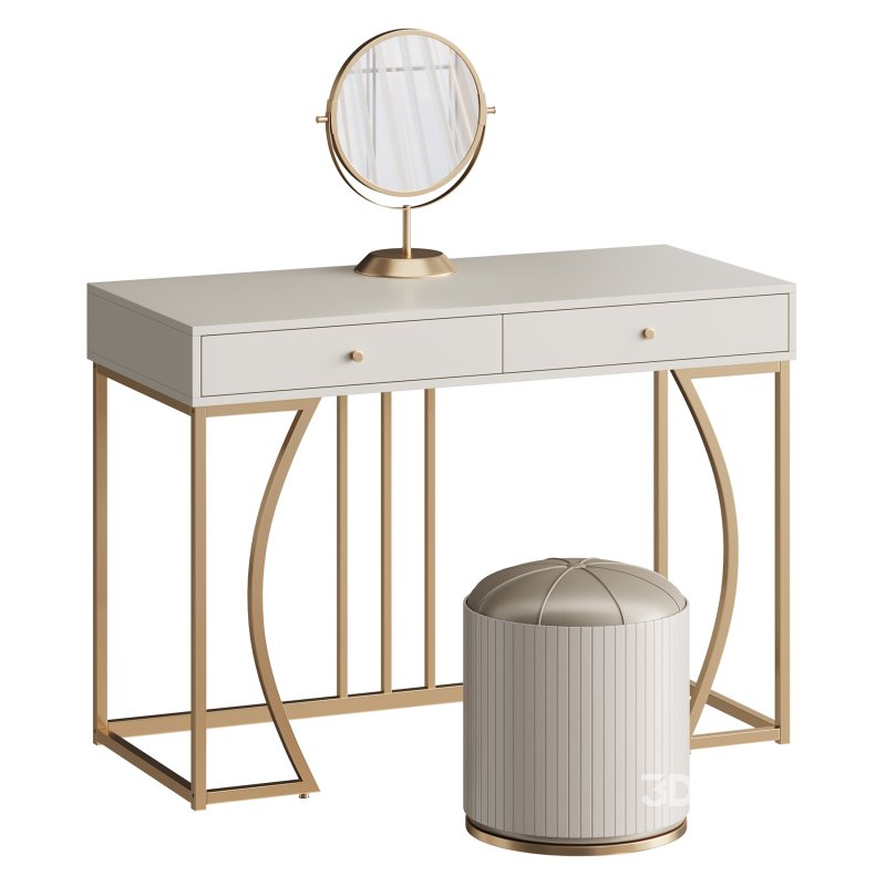 Coiffeuse avec tiroirs Nureen Image 2