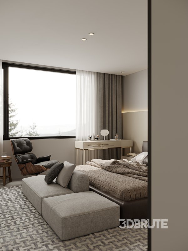 Bedroom interior scenes Image 2