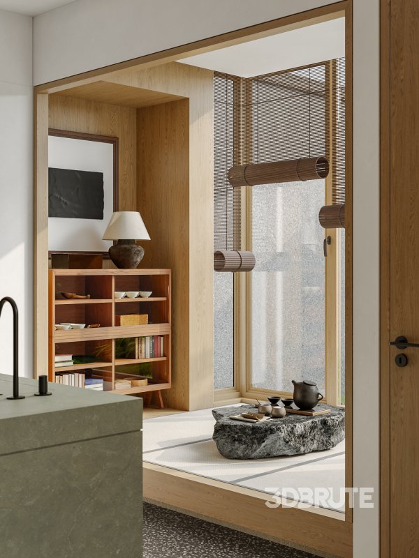 Living Room Dining Room Kitchen Image 2