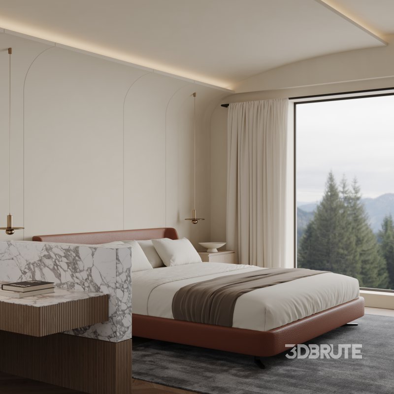 Bedroom interior scenes Image 10
