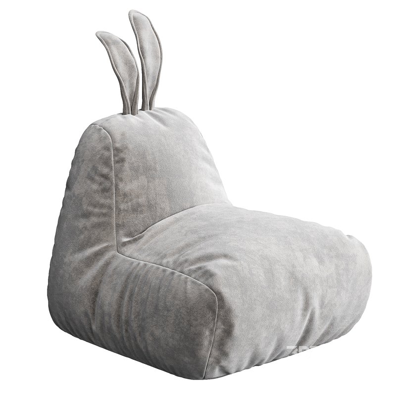 Bean bag hare for children’s room Image 4